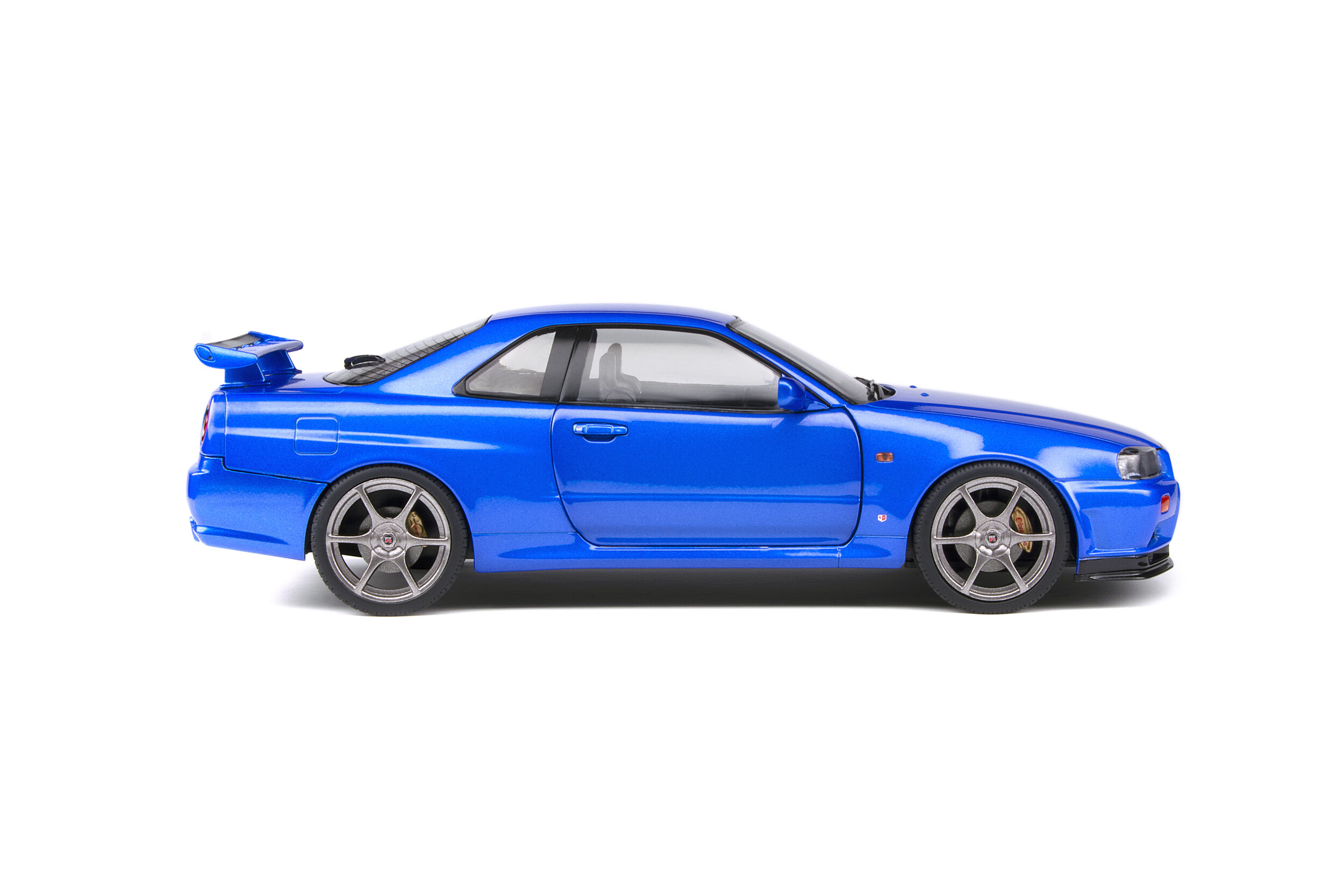 Nissan Skyline Gt R R34 Bayside Blue 1999 Solido