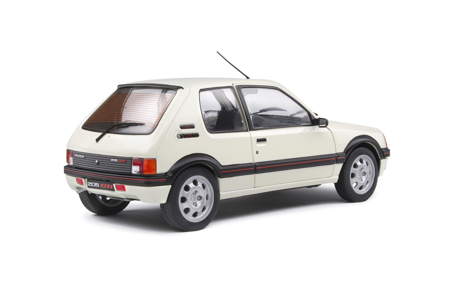Peugeot 205 Junior Blanche 1988 – Otto 1/18, Résine, Miniature OttoMobile Neuve