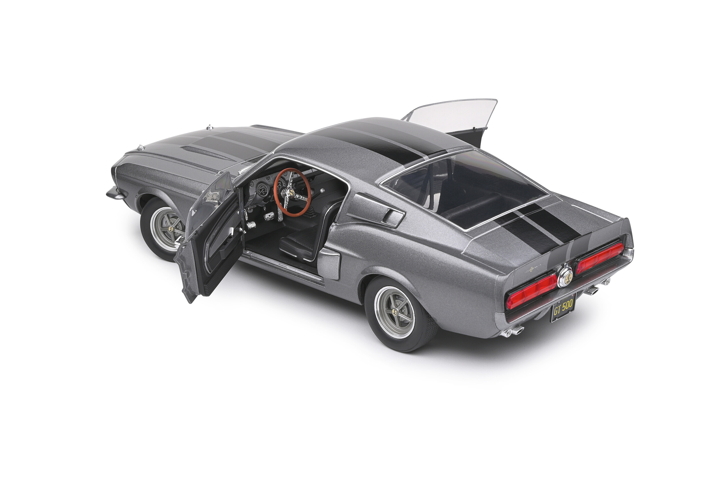 Shelby GT500 - Grey & Black Stripes - 1967 - Solido