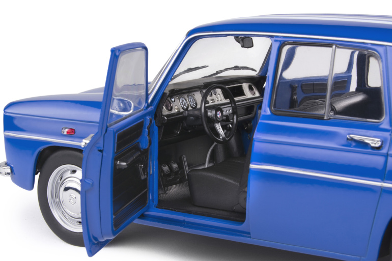 Miniature Century 1/43 - Renault 8 Gordini Bleu 1967 N°1 - état TB