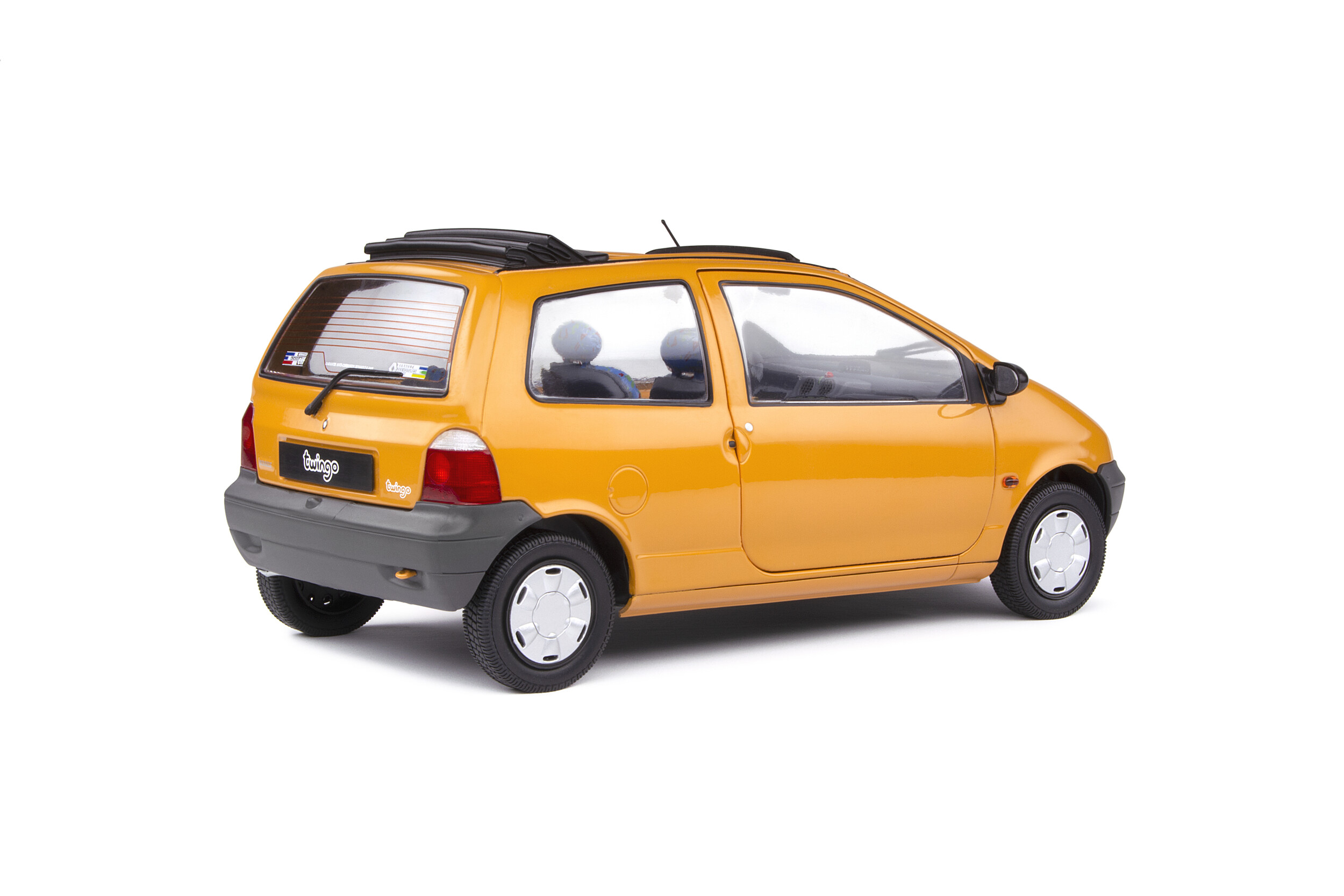 Renault Twingo Mk.1 Open Air - Jaune Indien - 1993 - Solido