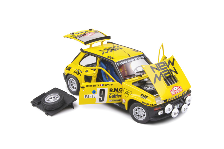 2)RENAULT R5 TURBO RALLYE MONTE-CARLO 82 SODICAM TRANSKIT TOP 43