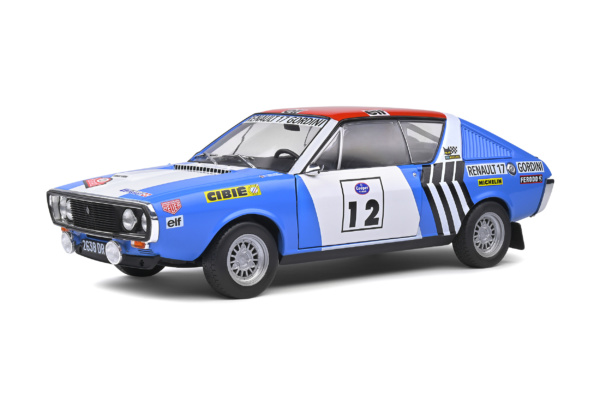 Renault 17 Gordini - Rallye Press on Regardless - 1974 - #12 J.L.THERIER