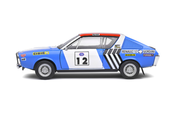 Renault 17 Gordini - Rallye Press on Regardless - 1974 - #12 J.L.THERIER