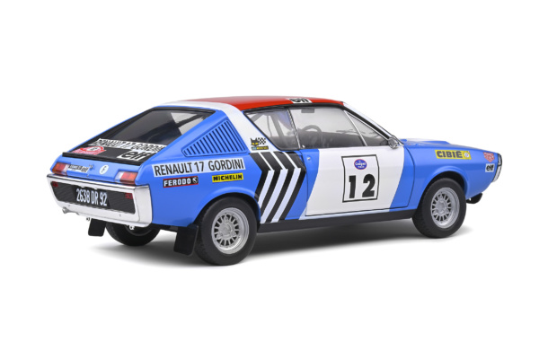 Renault 17 Gordini - Rallye Press on Regardless - 1974 - #12 J.L.THERIER