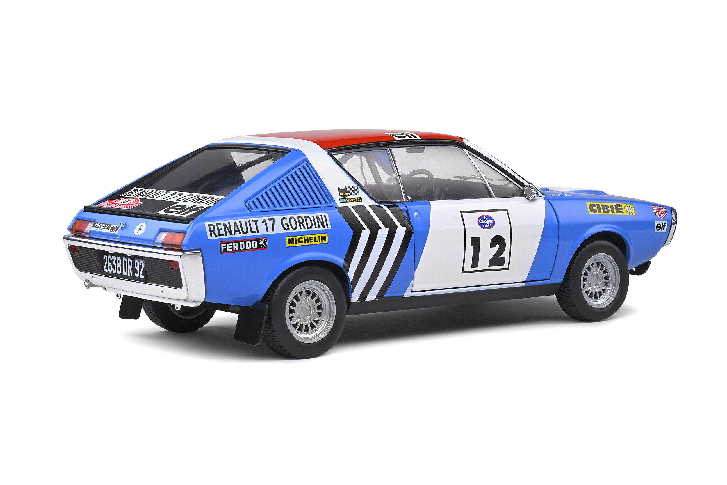 Renault 17 Gordini Rallye Press On Regardless 1974 12 J L Therier Solido