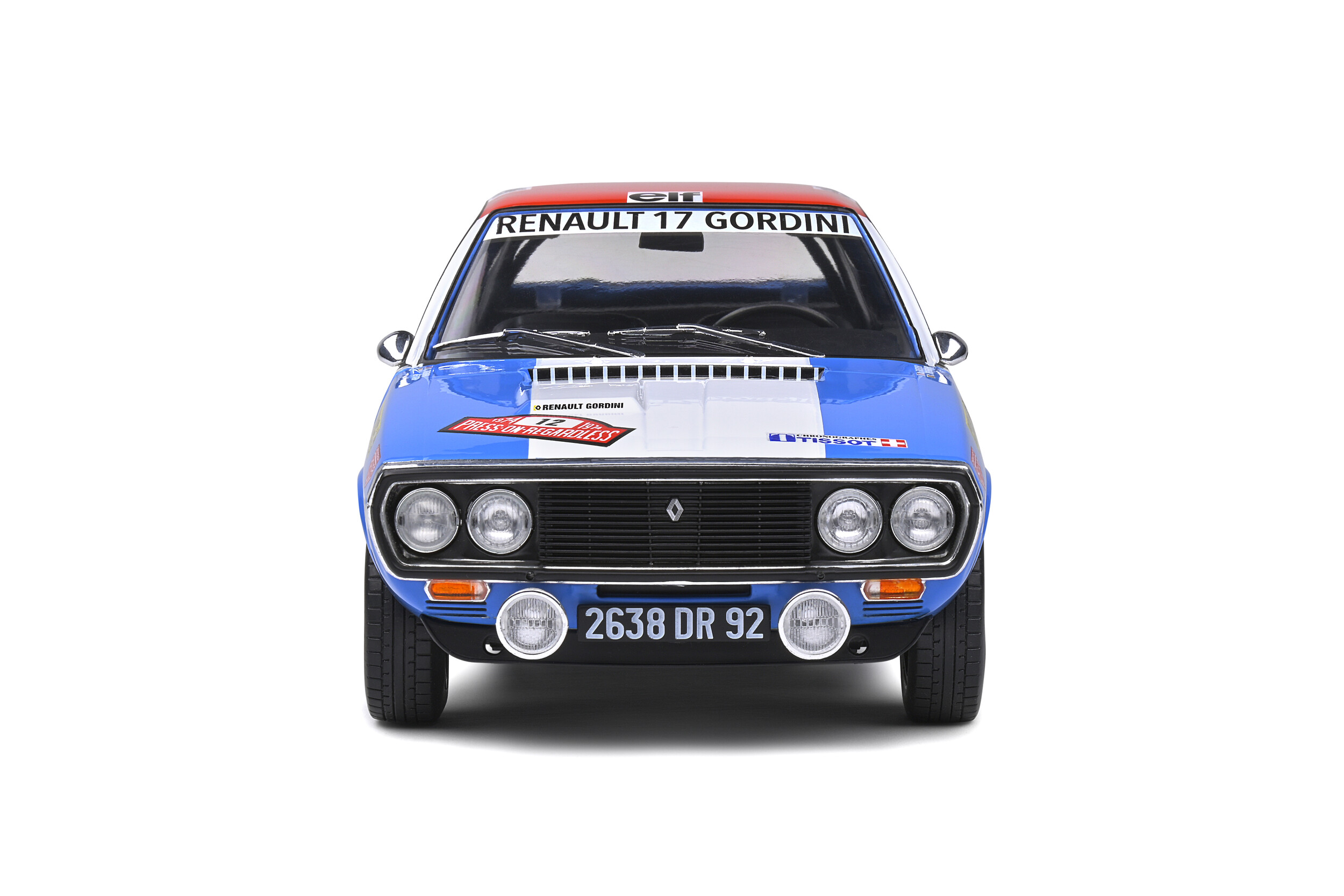 Renault 17 Gordini Rallye Press On Regardless 1974 12 J L Therier Solido