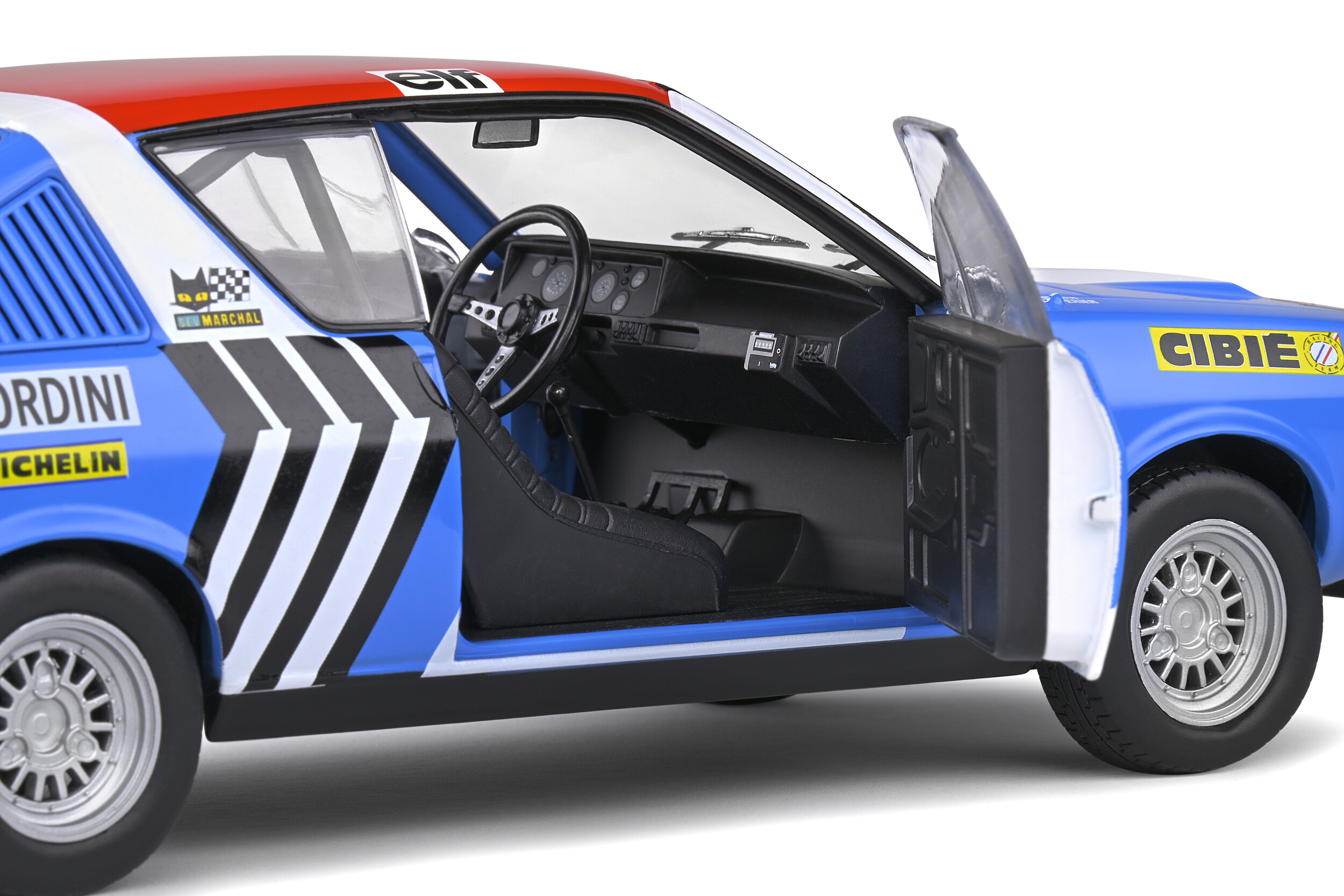Renault R17 Rallye Press-on-Regardless 1974 Jean-Luc Thérier / Christian Delferier 1:18