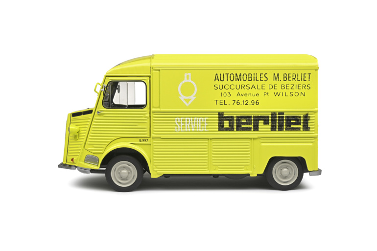 Citroen Type HY plateau a double cabine -Au service des communes (1966