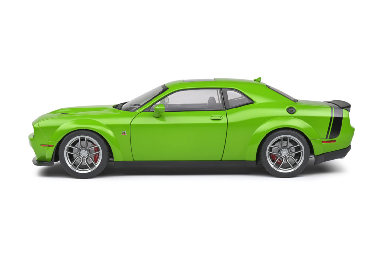 Solido – Modellino Dodge Challenger SRT Scat Pack Widebody – Scala 1:18 – Colore Verde - 4