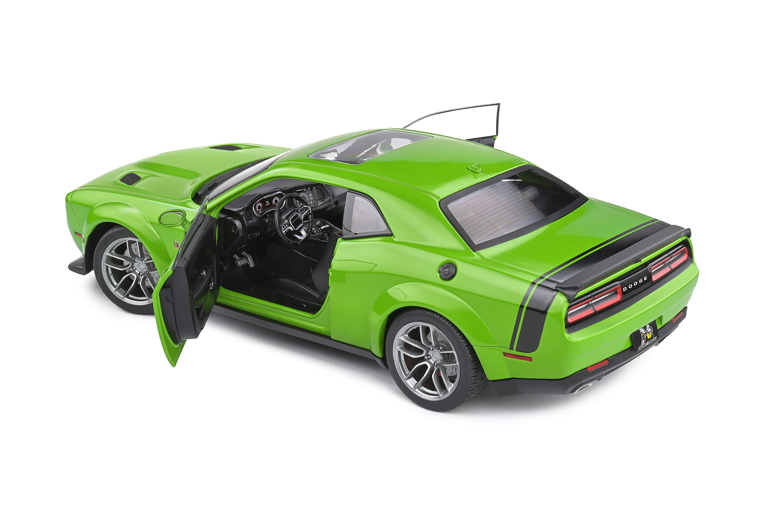 1:18 Solido Dodge Challenger R/T-Pack Green 2020 