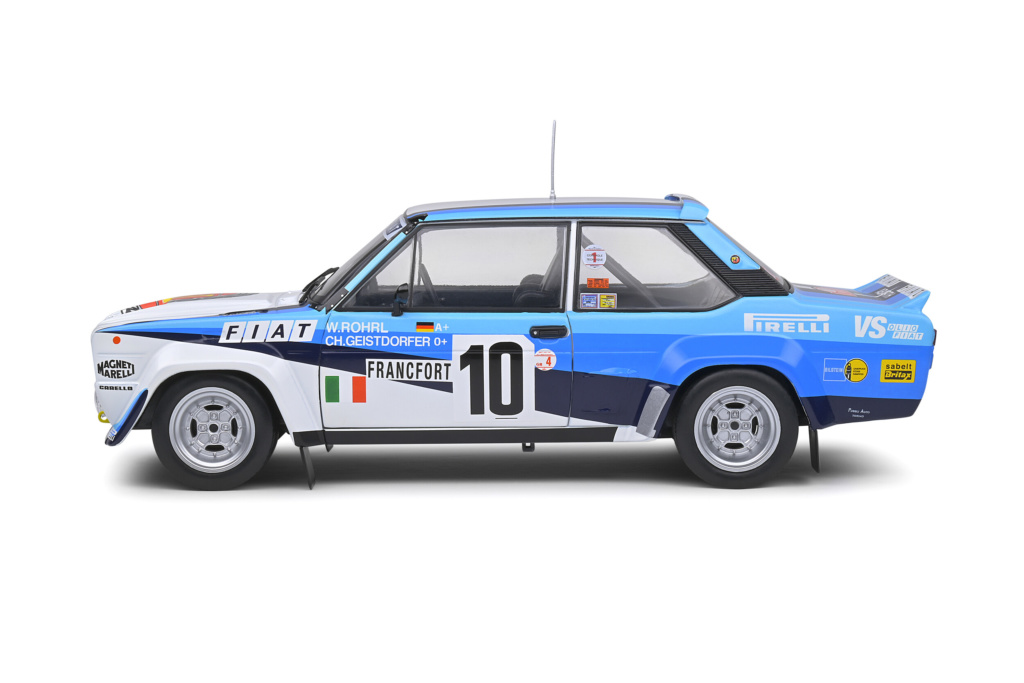 Miniature Hachette 1/24 WRC – Fiat 131 Abarth #10 – Rohrl – Rallye Monte Carlo 1980