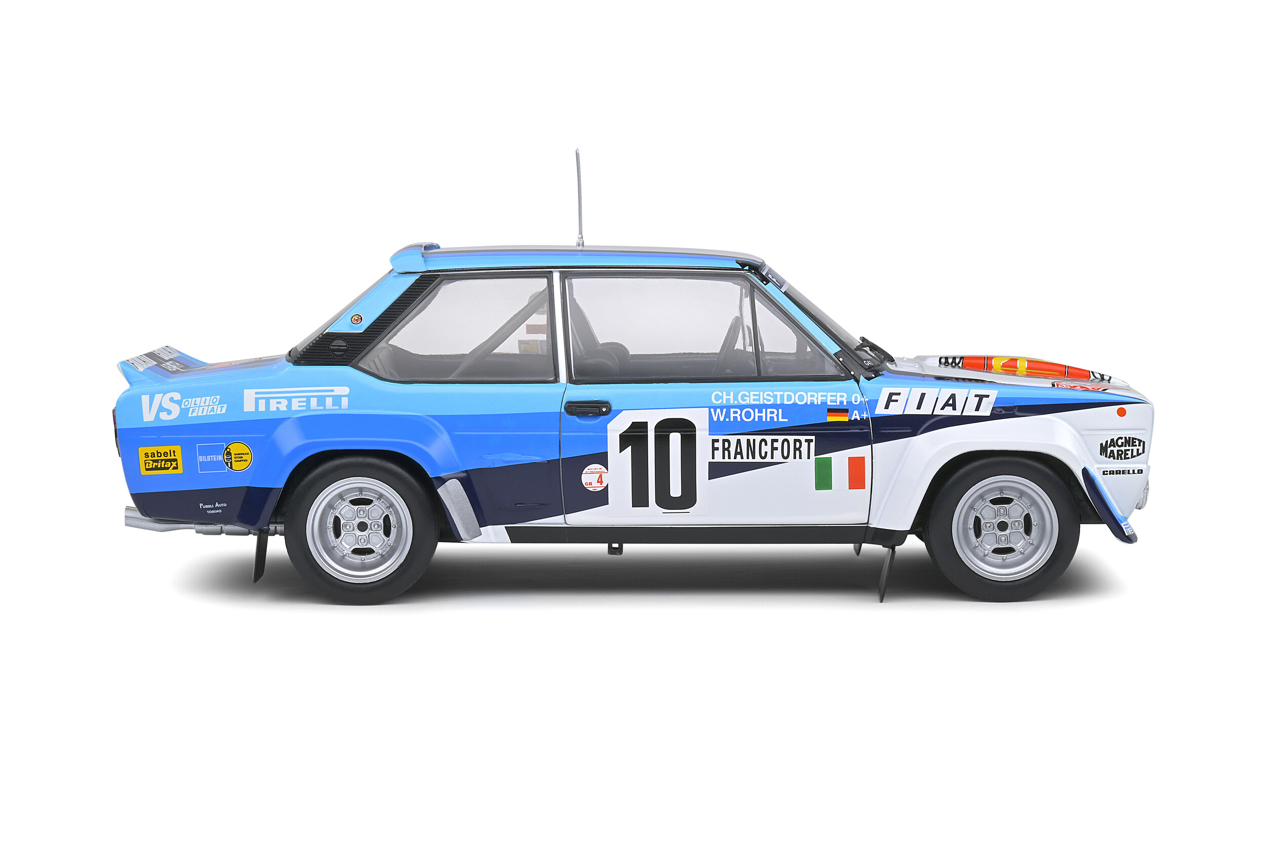 Fiat 131 Abarth - Rallye de Monte-Carlo - 1980 - #10 W.ROHRL - Solido