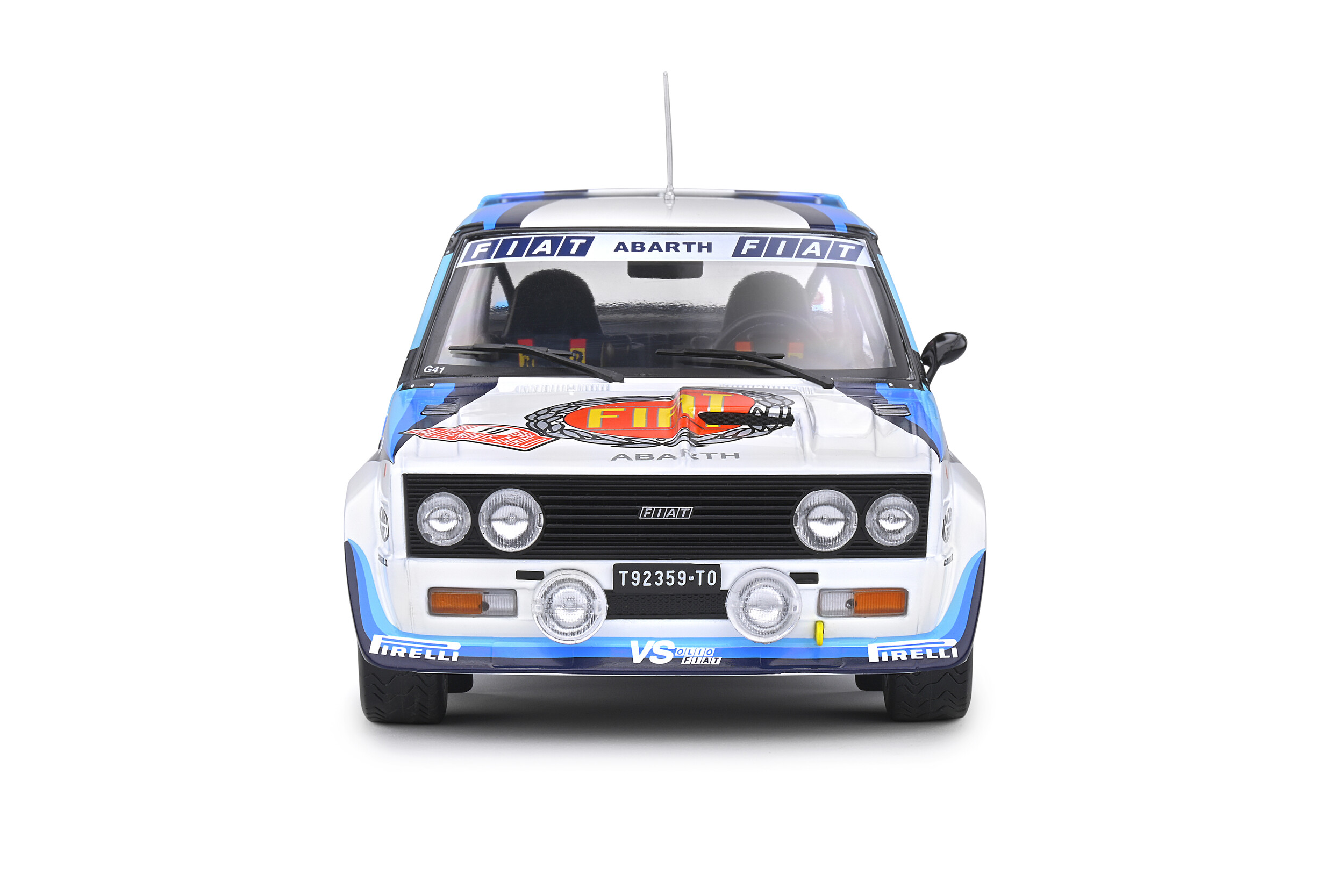 #10 Rallye Monte Carlo W. Röhrl Solido 1:18 S1806001 1980 Fiat 131 Abarth 1st 
