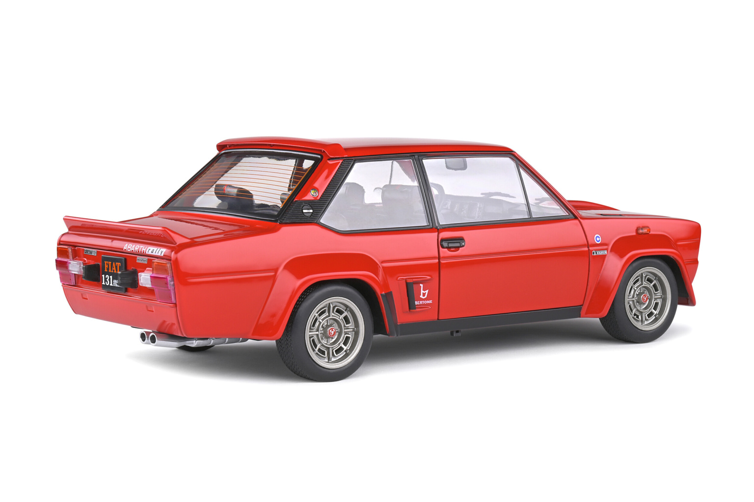 Fiat 131 Abarth del Rally de Portugal de 1980 en Miniatura a Escala 18