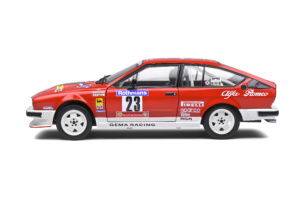 Alfa Romeo GTV6 - Tour de Corse - 1985 - #23 LOUBET / VIEU