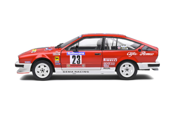 Alfa Romeo GTV6 - Tour de Corse - 1985 - #23 LOUBET / VIEU