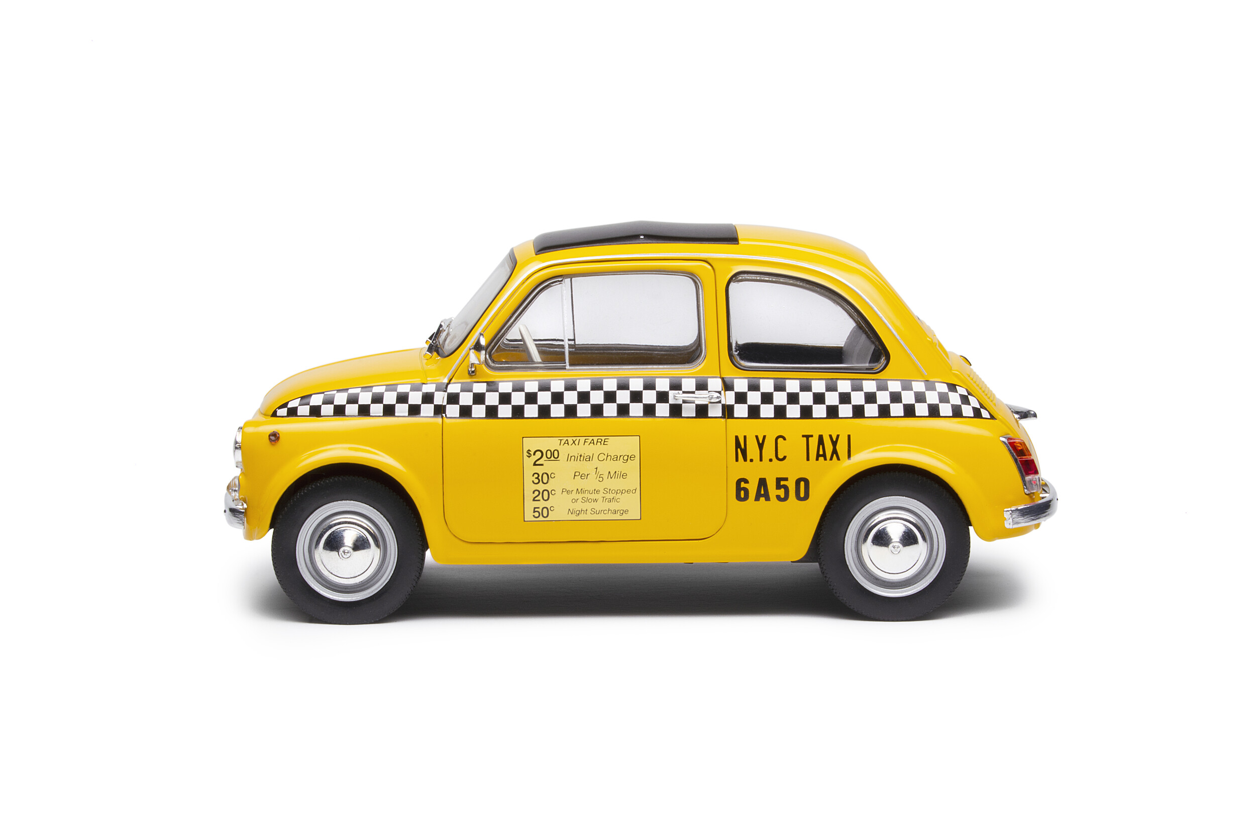 Fiat 500 Taxi NYC - 1965 - Solido