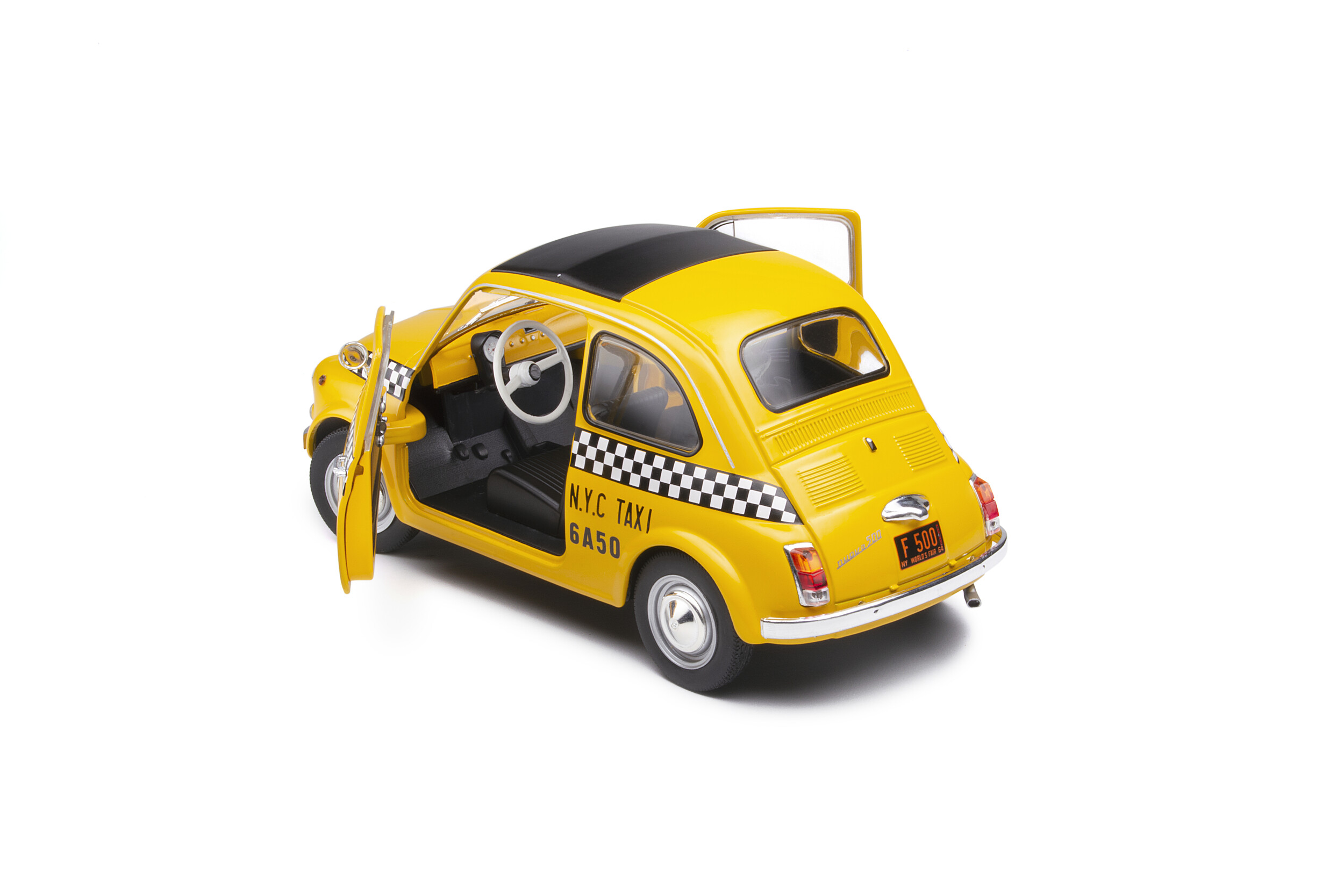 1:18 SOLIDO Fiat 500 Italian Livery Tribute 1965 SL1801409