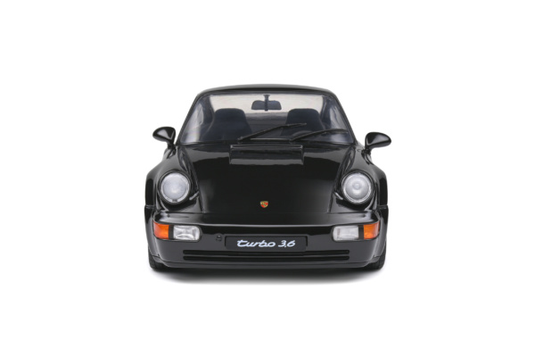 Porsche 911 (964) Turbo 3.6 - Black - 1993 - Solido
