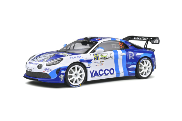 Alpine A110 rally - WRC Monza - 2020 - #91 P.RAGUES