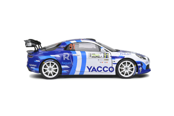 Alpine A110 rally - WRC Monza - 2020 - #91 P.RAGUES