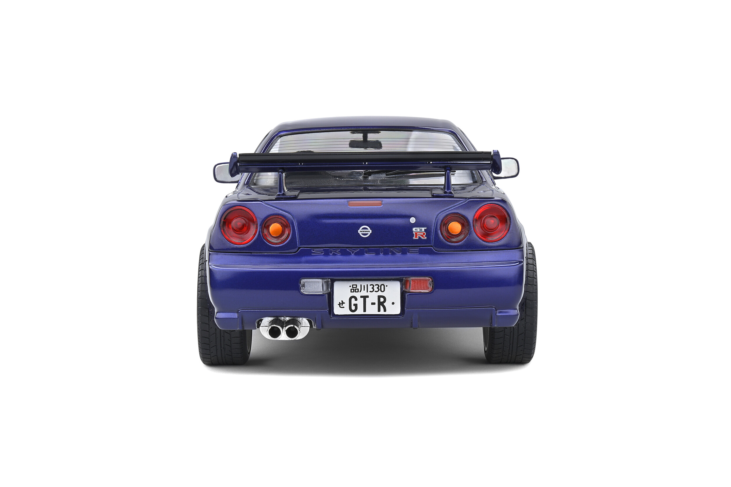 Nissan Skyline R34 Gt R Midnight Purple 1999 Solido