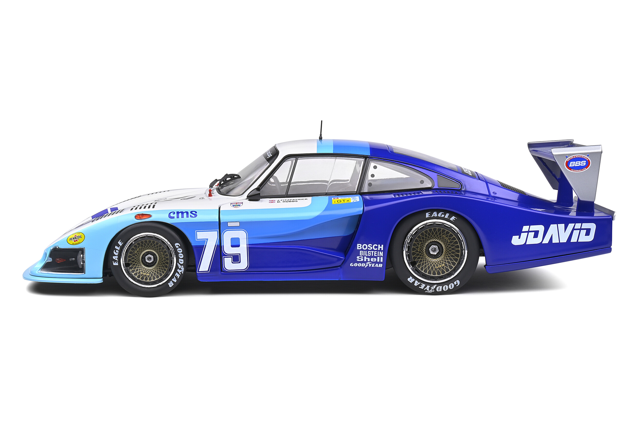 Porsche 935 Moby Dick - 24H Le Mans - 1982 - #79 Fitzpatrick/Hobbs