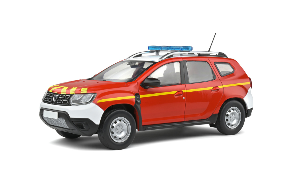 L'Alpine A110 Trackside et un Dacia Duster Pompiers bientôt au 1/18 chez Solido