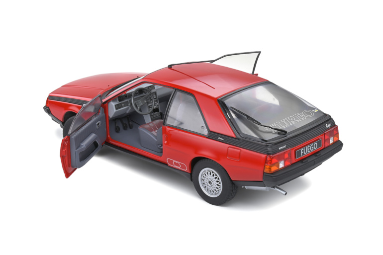 RENAULT FUEGO TURBO Argent Gris Silver Metal 1980 par