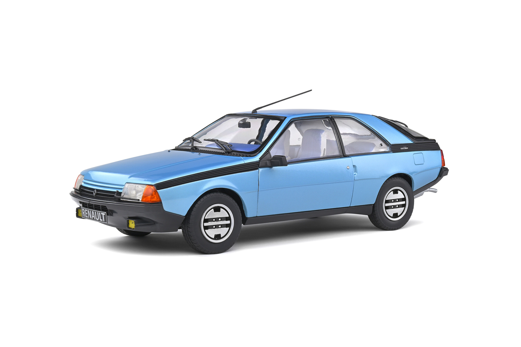 Renault Fuego Turbo Noir 1980 - Maquette Solido 1/18 S1806406 Neuve