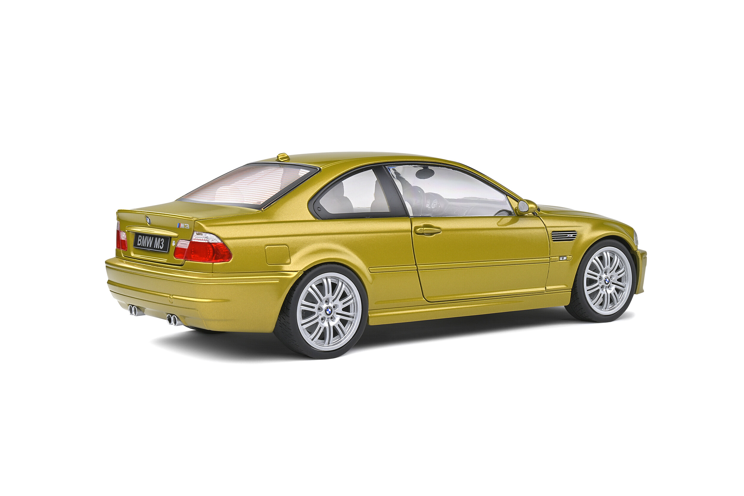 BMW E46 M3 Coupe Phoenix Yellow 2000 Solido