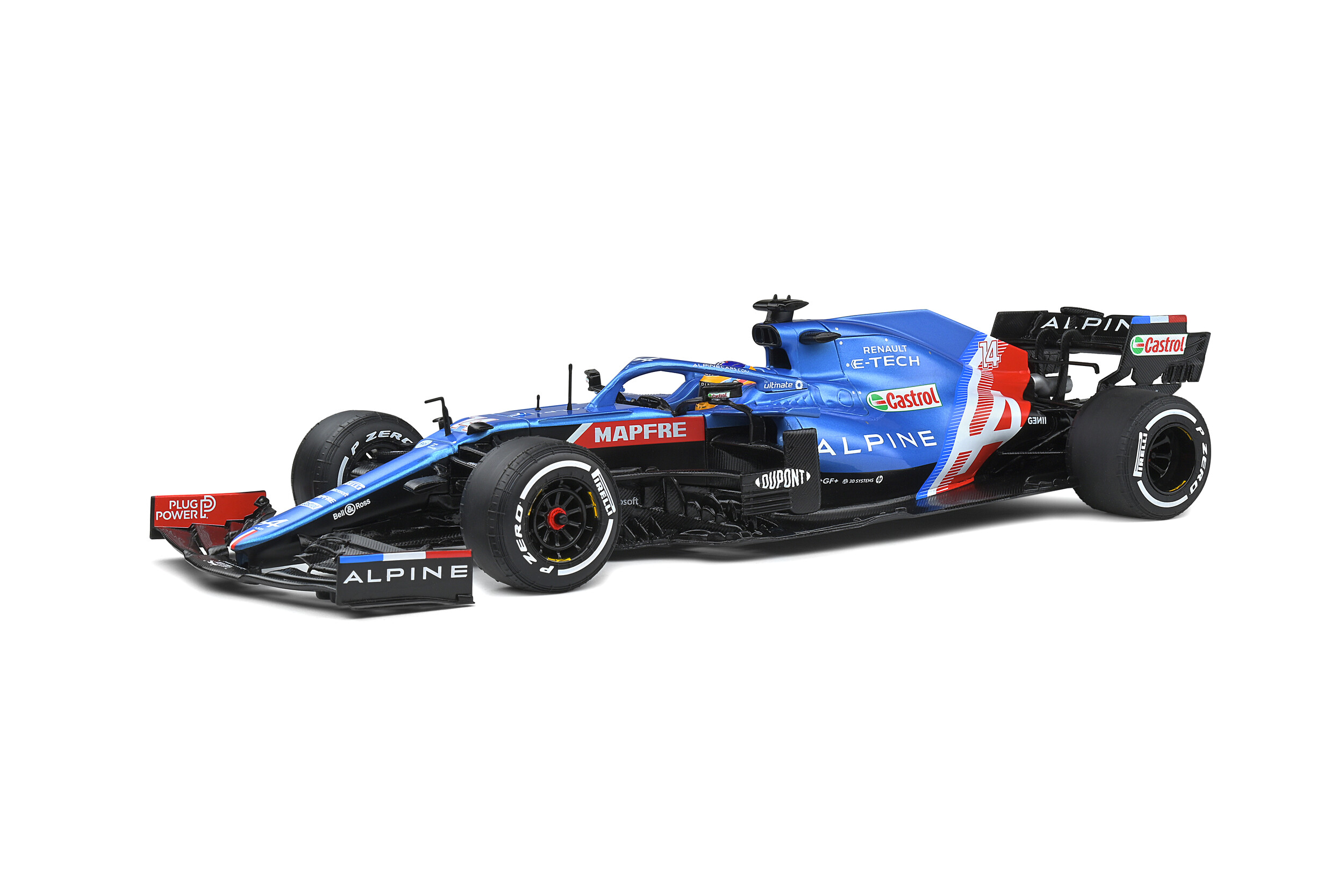 Alpine A521 - GP Portugal - 2021 - #14 F.Alonso - Solido
