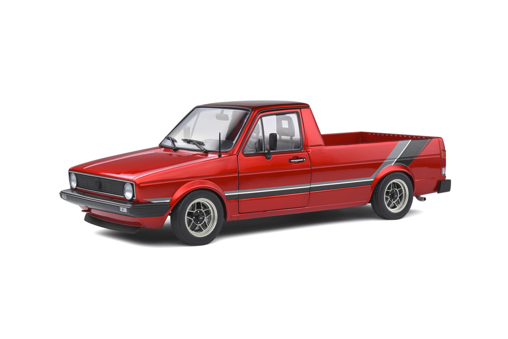 Voiture de 1982 couleur rouge – VW Caddy MK.1