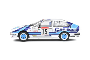 Alfa Romeo GTV6 - Rallye Des Garrigues - 1986 - #15 C.RIGOLLET/M.BATHELOT