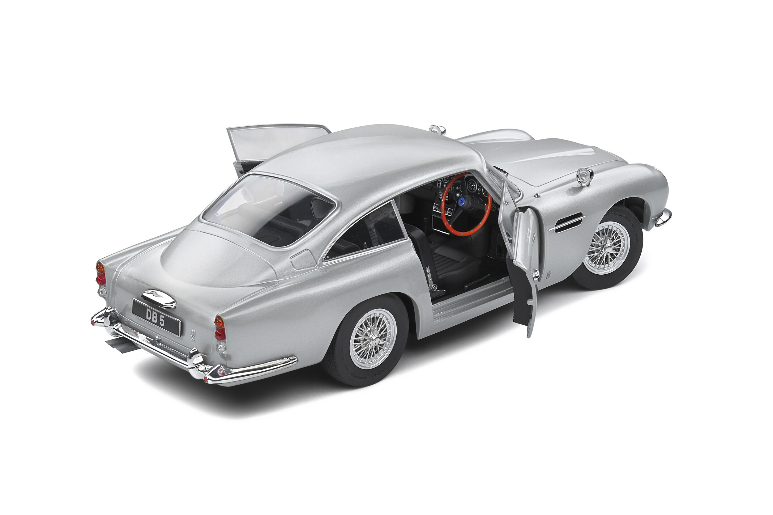 Aston Martin DB5 - Silver Birch - 1964 - Solido