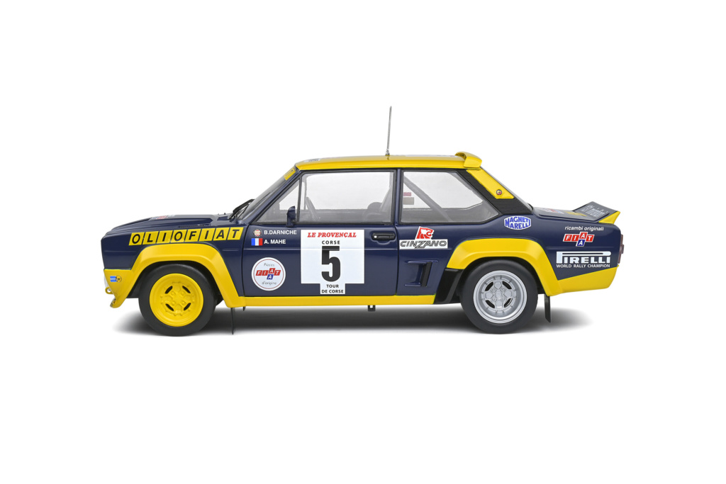 Décals 1/43 Fiat 131 Abarth , Tour de Corse 1977 , Darniche #5
