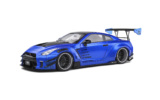 NIssan GT-R (R35) W/ Liberty Walk Body Kit 2.0 - Metallic Blue - 2020