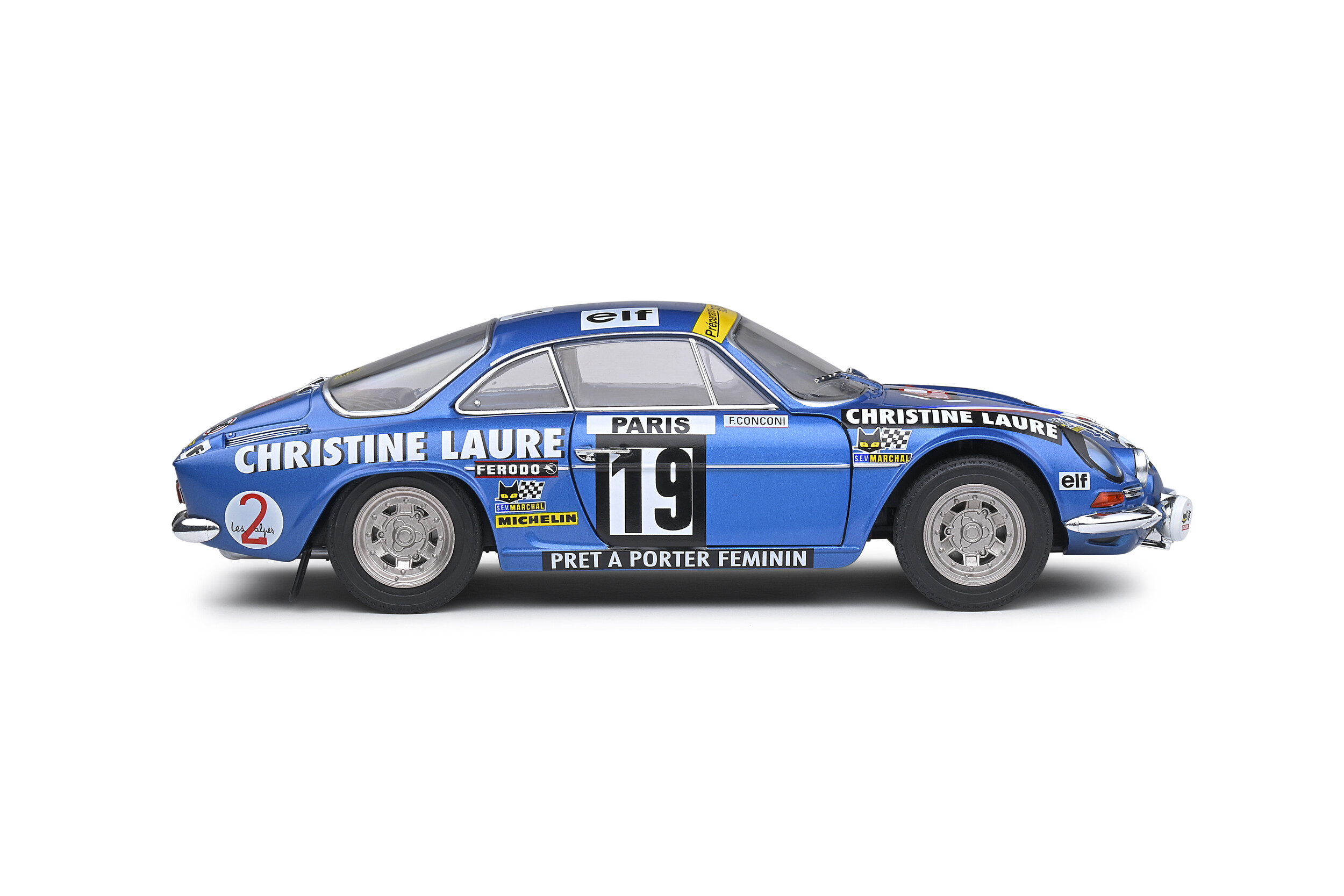 Alpine Renault A110 Mouton Rallye Monte Carlo 1976 - Trofeu 1/43 - Neuf