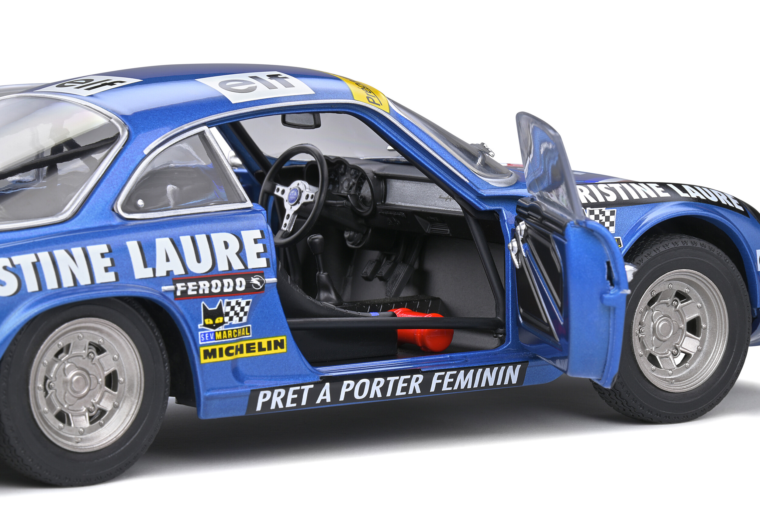 Alpine A110 1600S - Rallye Monte-Carlo - 1976 - #19 M.MOUTON/F