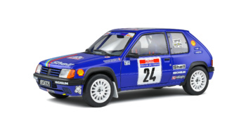 Peugeot 205 Rallye Gr.A - Tour de Corse - 1990 - #24 R.BOURSIER/ B.FRANGIN