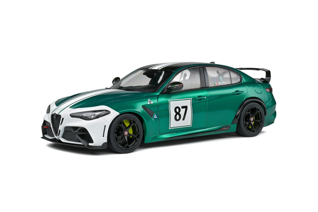 Solido 1:18 Alfa Romeo Giulia GTA M #87 Hommage Nürburgring 1973 Green Metallic S1806902