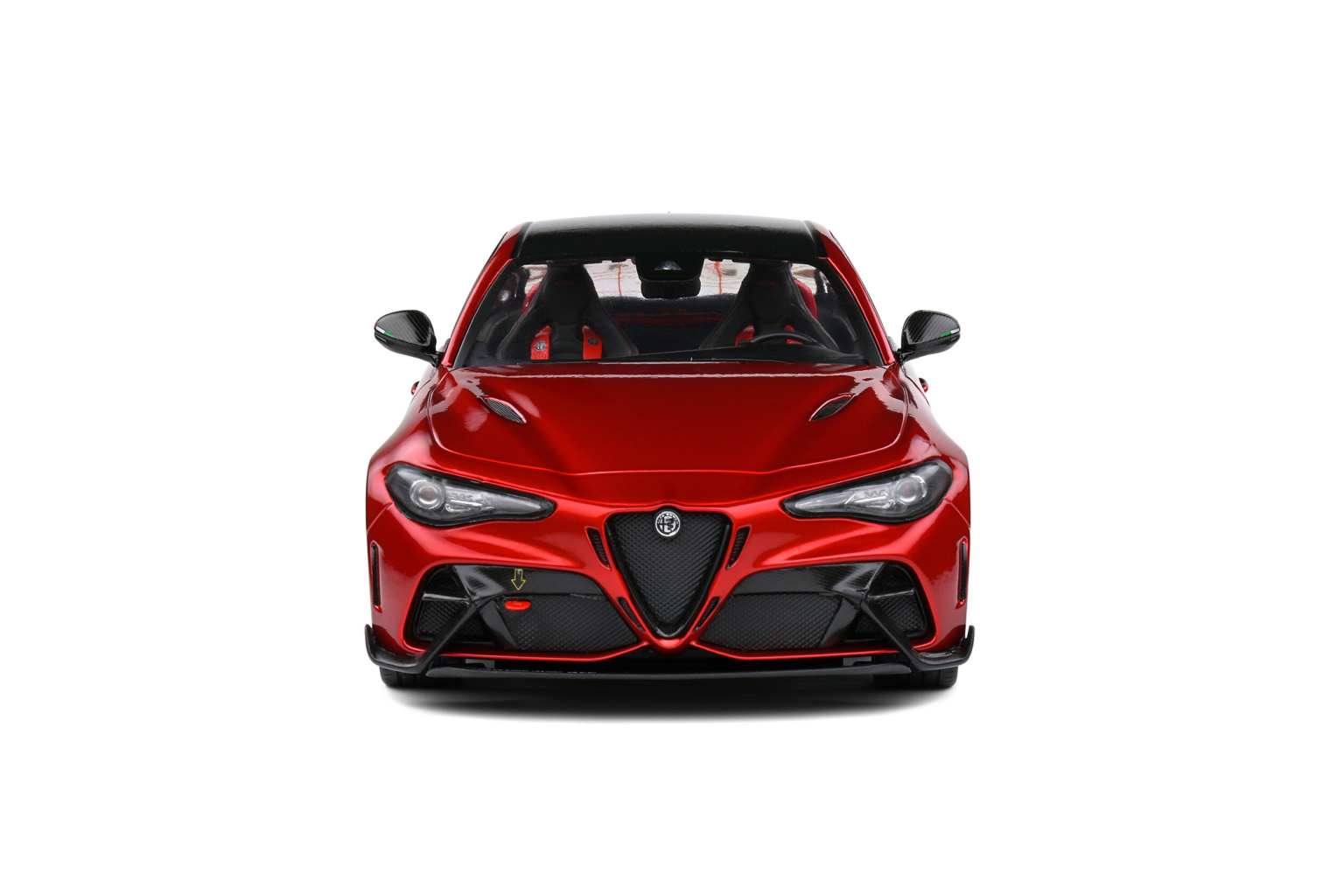 SOLIDO 1806907 MINIATURE ALFA ROMEO GIULIA GTA-M BIANCO I ROSSO WHITE 2023 1/18 3663506041174