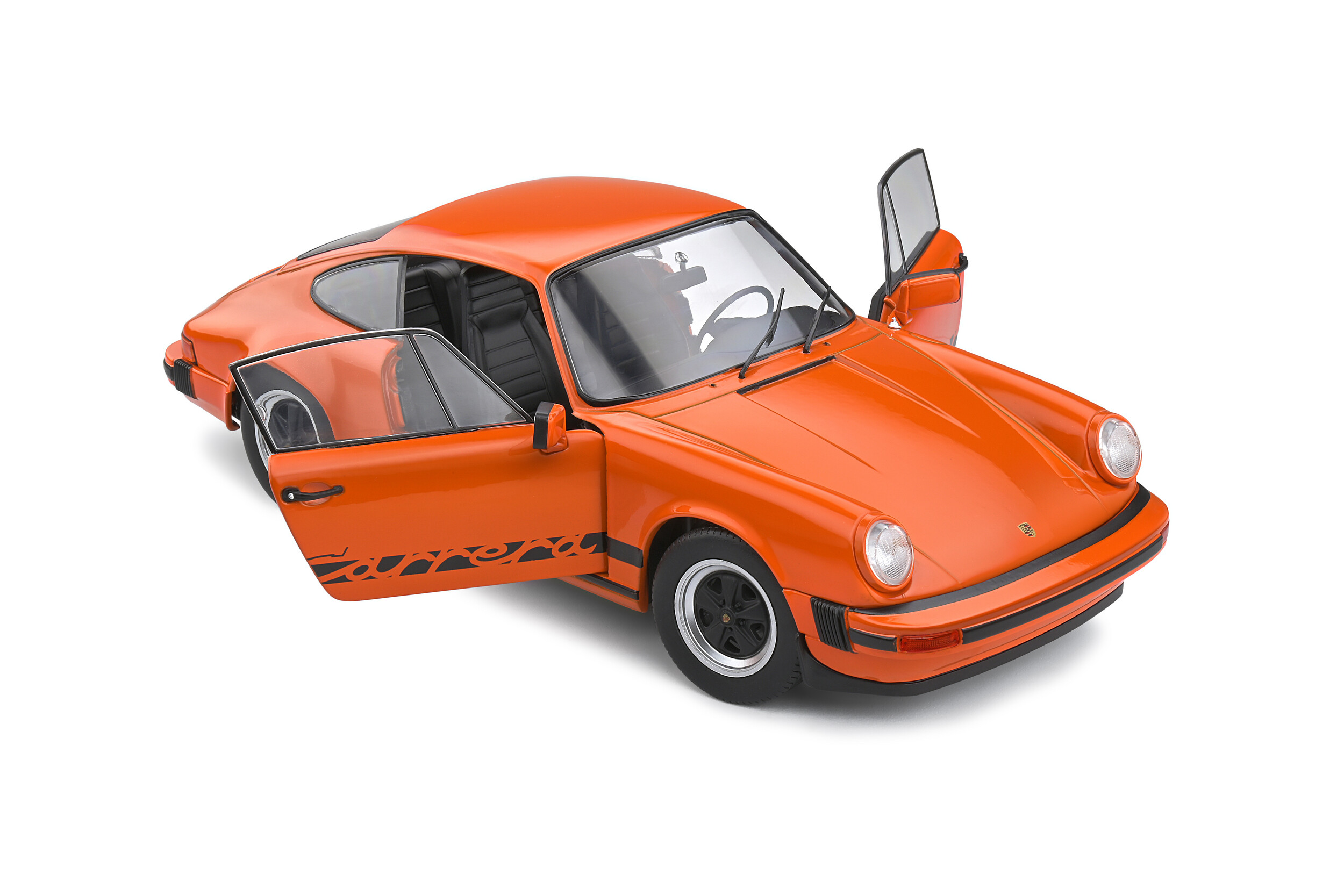 Solido 1973 Porsche 911 Rsr - Gulf Colours Car Model 1/18 Model