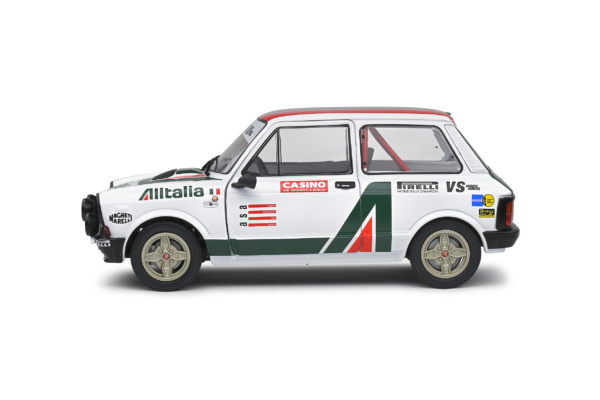 Autobianchi A112 Mk.5 Abarth Alitalia rally set - 1980