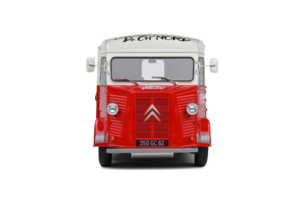 Citroën Type HY Friterie Ch'ti Biloute - White & Red - 1969