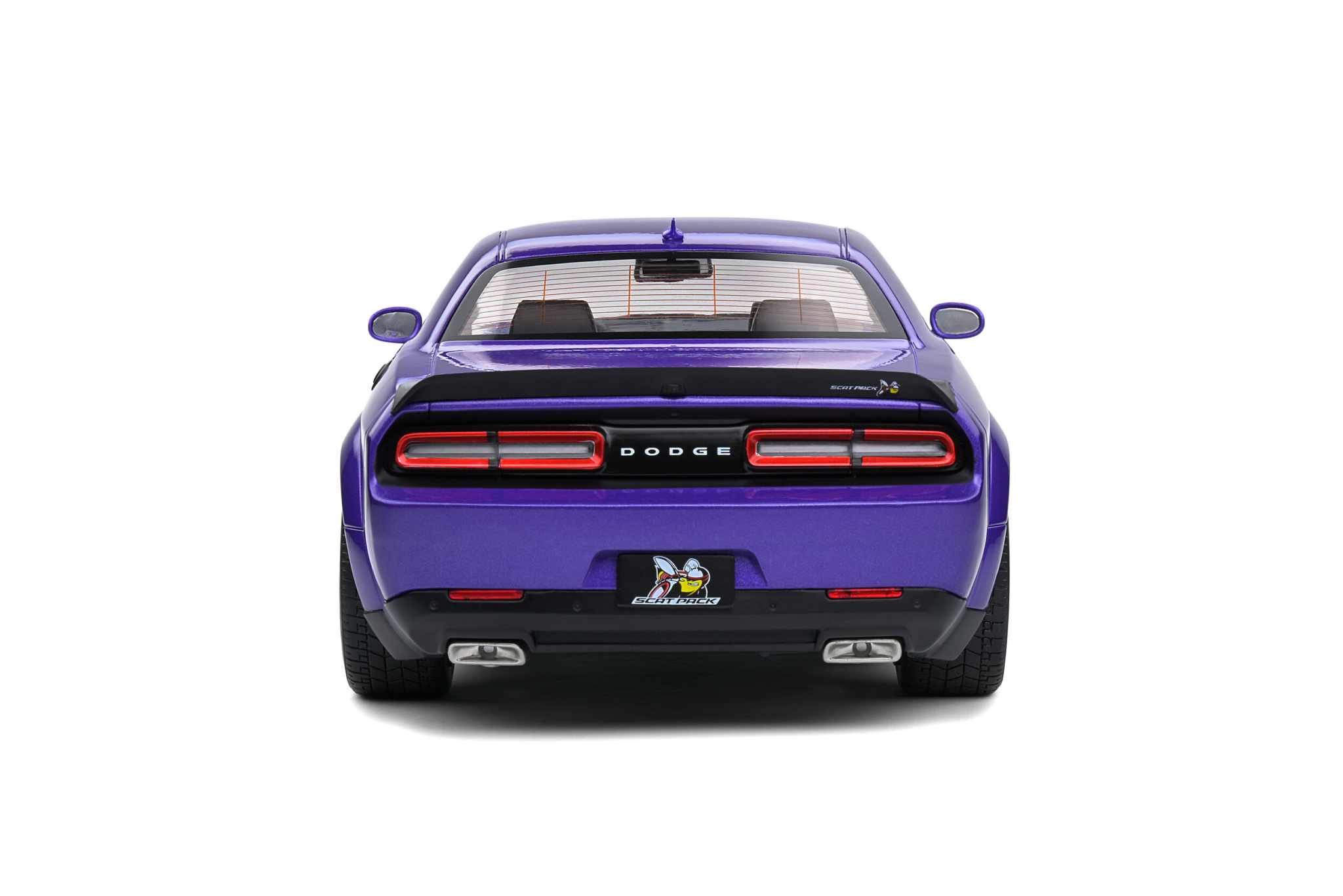 Dodge Challenger R/T Scat Pack Widebody Plum Crazy 2020 Solido