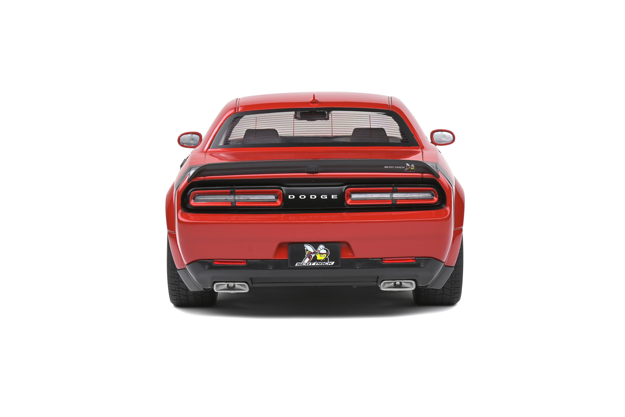 Dodge Challenger R/T Scat Pack Widebody Tor Red 2020 Solido