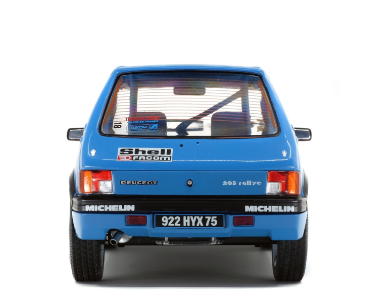 1/18 SCALE PEUGEOT 205 Rallye Tour de Corse Rally 1990 Diecast model