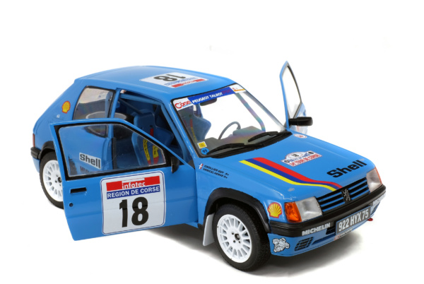 Peugeot 205 Rallye - Tour De Corse - 1990 - #18 CHOLLIER/VERICEL